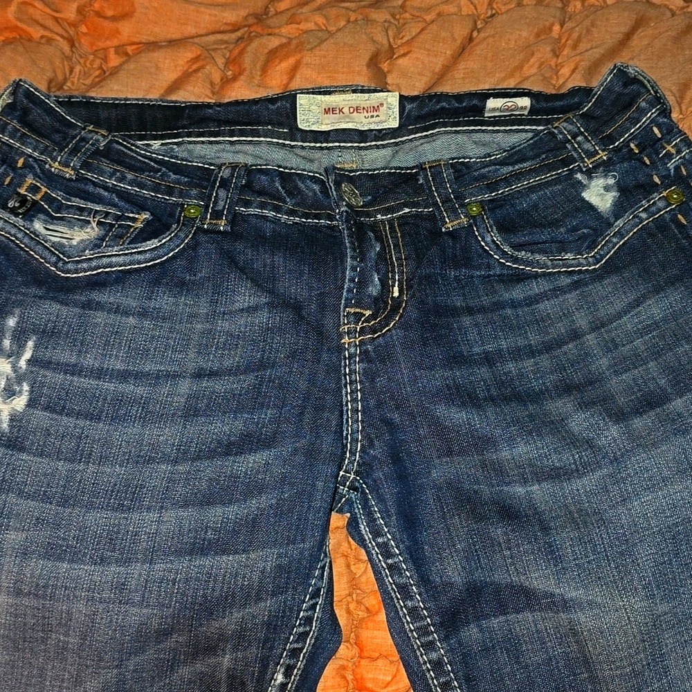 MEK Denim Women's Blue Jeans